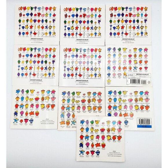 Roger Hargreaves Mr. Men & Little Miss Paperback Book Lot of 12 Kids Vintage - Picture 3 of 5